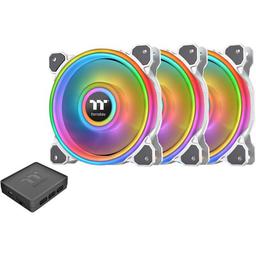 Thermaltake Riing Quad 14 RGB Radiator TT Premium Edition 60.17 CFM 140 mm Fans 3-Pack