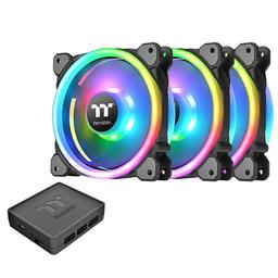 Thermaltake Riing Trio 12 RGB TT Premium Edition 41.13 CFM 120 mm Fans 3-Pack