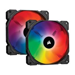 Corsair iCUE SP140 RGB Pro 62 CFM 140 mm Fans 2-Pack