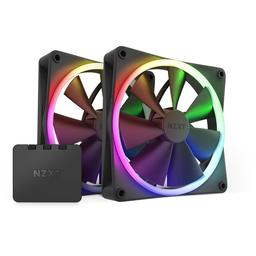 NZXT F140 RGB 89.48 CFM 140 mm Fans 2-Pack