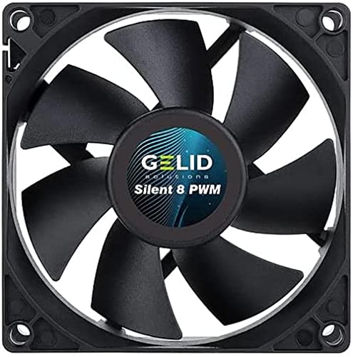 Gelid Solutions Silent 8 PWM 27 CFM 80 mm Fan