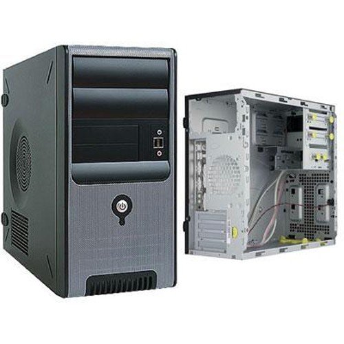 In Win IW-Z583T.CQ350TBL MicroATX Mini Tower Case w/350 W Power Supply