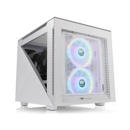 Thermaltake Divider 200 TG Snow MicroATX Mini Tower Case