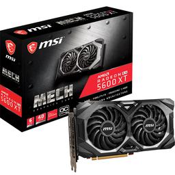 MSI MECH OC Radeon RX 5600 XT 6 GB Graphics Card