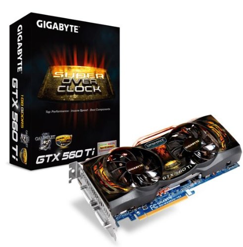 Gigabyte GV-N560SO-1GI-950 GeForce GTX 560 Ti 1 GB Graphics Card