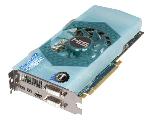 HIS H695QNT1G2M Radeon HD 6950 1 GB Graphics Card