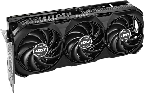 MSI RTX 4070 Ti SUPER 16G VENTUS 3X BLACK OC GeForce RTX 4070 Ti SUPER 16 GB Video Card