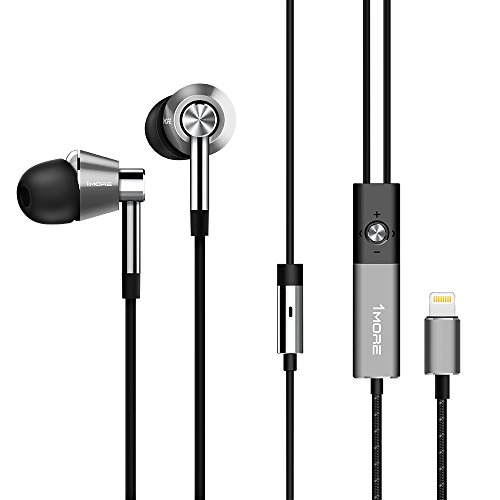 1MORE Triple Driver Lightning (Silver) In Ear With Microphone