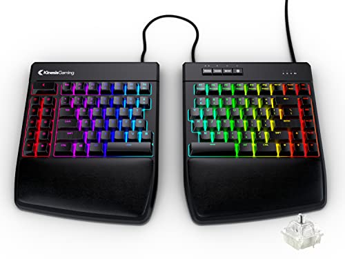 Kinesis Gaming Freestyle Edge RGB Wired Ergonomic Split Keyboard