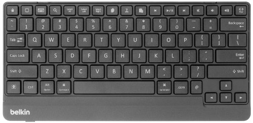 Belkin Universal Wireless Keyboard with iPad Shortcut Keys Bluetooth Mini Keyboard