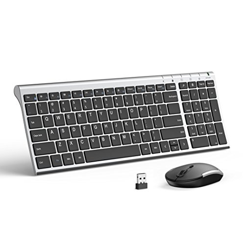 Jelly Comb MKJC0258 Wireless Slim Keyboard With Optical Mouse