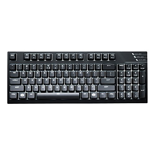 Cooler Master MasterKeys Pro M White (MX Brown) Wired Standard Keyboard