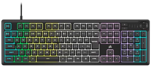 Corsair K55 CORE RGB RGB Wired Gaming Keyboard