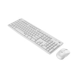 Logitech MK295 Silent Wireless/Wired Standard Keyboard With Optical Mouse