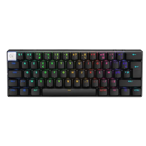 Logitech PRO X 60 RGB Wired/Wireless/Bluetooth Mini Keyboard