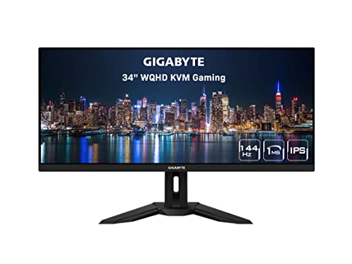 Gigabyte ‎M34WQ 34.0" 3440 x 1440 144 Hz Monitor