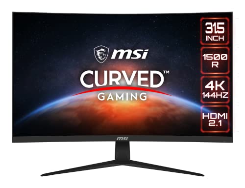 MSI G321CU 31.5" 3840 x 2160 144 Hz Curved Monitor