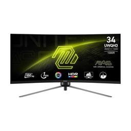 MSI MAG 345CQR 34.0" 3440 x 1440 180 Hz Curved Monitor