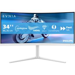 Philips Evnia 5000 34M2C5501A 34.0" 3440 x 1440 180 Hz Curved Monitor