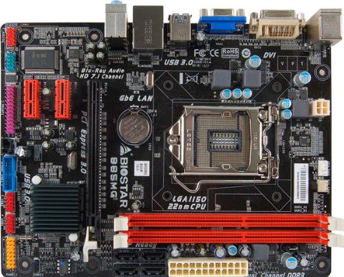 Biostar B85MG Micro ATX LGA1150 Motherboard