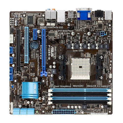 Asus F1A55-M/CSM Micro ATX FM1 Motherboard