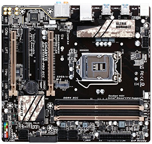 Gigabyte GA-X150M-PRO ECC Micro ATX LGA1151 Motherboard