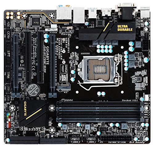 Gigabyte GA-H170M-D3H DDR3 Micro ATX LGA1151 Motherboard