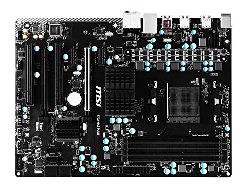 MSI 970A-G43 Plus ATX AM3+/AM3 Motherboard