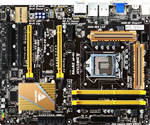 Biostar Hi-Fi Z97WE ATX LGA1150 Motherboard