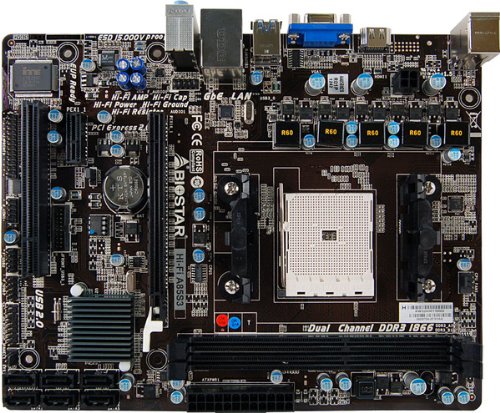 Biostar Hi-Fi A85S3 Micro ATX FM2 Motherboard