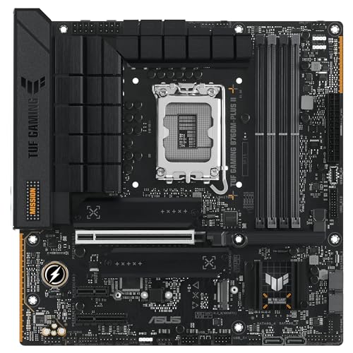 Asus TUF GAMING B760M-PLUS II Micro ATX LGA1700 Motherboard