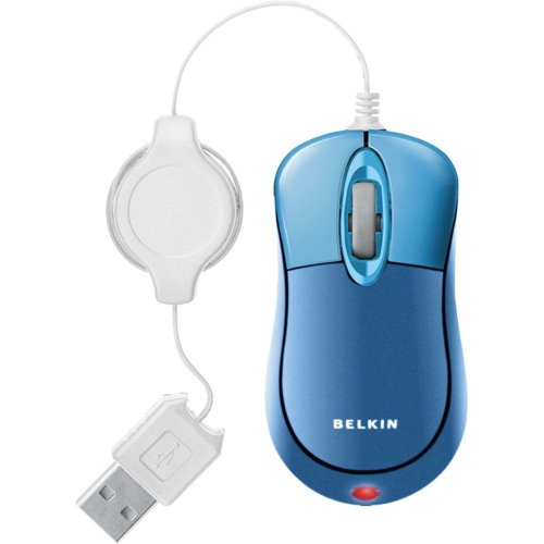 Belkin F5L016-USB-BLU Wired Optical Mouse