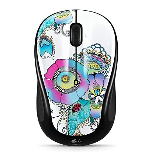 Logitech M317c Lady on the Lily Wireless Optical Mouse