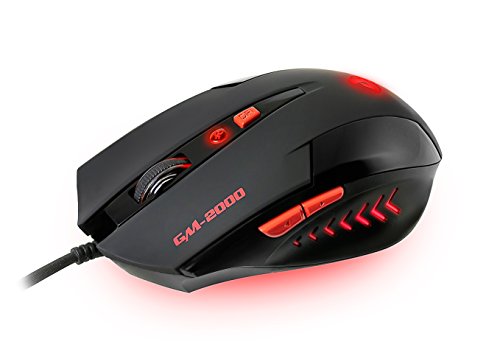 AZIO Levetron Wired Optical Mouse