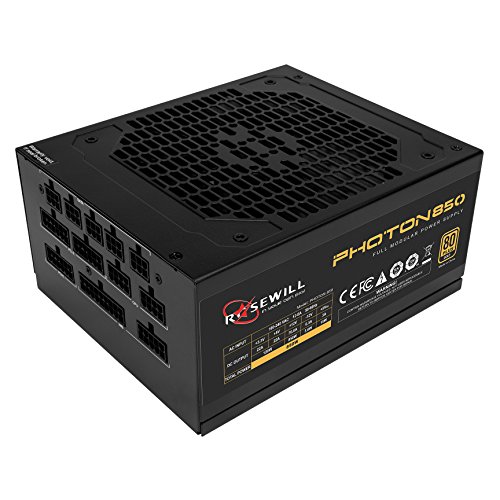 Rosewill PHOTON-850 850 W 80+ Gold Certified Fully Modular ATX Power Supply