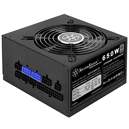 Silverstone Strider Platinum 650 W 80+ Platinum Certified Fully Modular ATX Power Supply