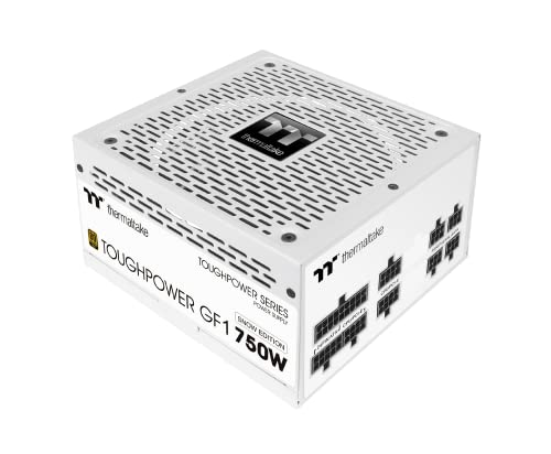 Thermaltake Toughpower GF1 Snow - TT Premium 750 W 80+ Gold Certified Fully Modular ATX Power Supply