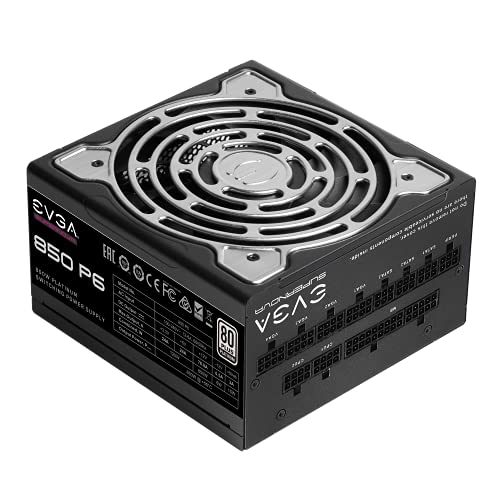 EVGA SuperNOVA 850 P6 850 W 80+ Platinum Certified Fully Modular ATX Power Supply