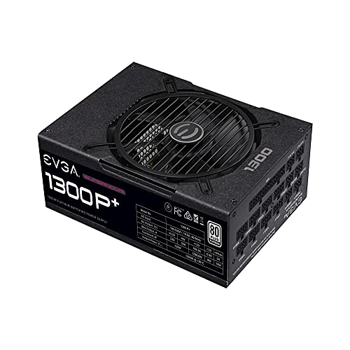 EVGA SuperNOVA 1300 P+ 1300 W 80+ Platinum Certified Fully Modular ATX Power Supply