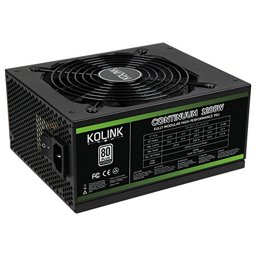 KOLINK Continuum 1200 W 80+ Platinum Certified Fully Modular ATX Power Supply