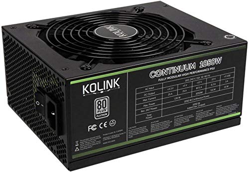 KOLINK Continuum 1050 W 80+ Platinum Certified Fully Modular ATX Power Supply