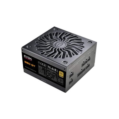 EVGA SuperNOVA 550 GT 550 W 80+ Gold Certified Fully Modular ATX Power Supply