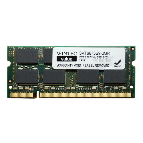Wintec Value 2 GB (1 x 2 GB) DDR2-667 SODIMM CL5 Memory