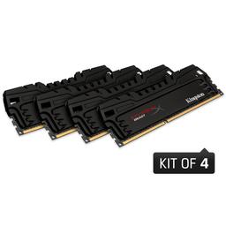 Kingston HyperX Beast 32 GB (4 x 8 GB) DDR3-1600 CL9 Memory