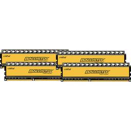 Crucial Ballistix Tactical 16 GB (4 x 4 GB) DDR3-1600 CL8 Memory