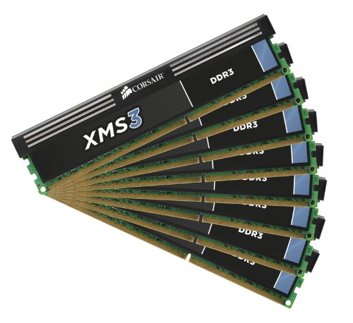 Corsair XMS 64 GB (8 x 8 GB) DDR3-1333 CL9 Memory