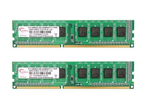 G.Skill NS 4 GB (2 x 2 GB) DDR3-1333 CL9 Memory