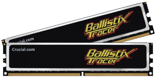 Crucial Ballistix Tracer 4 GB (2 x 2 GB) DDR2-800 CL4 Memory
