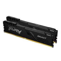 Kingston FURY Beast 16 GB (2 x 8 GB) DDR4-3733 CL19 Memory