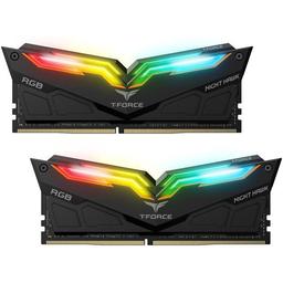 TEAMGROUP Night Hawk RGB Gen 2 16 GB (2 x 8 GB) DDR4-3600 CL18 Memory